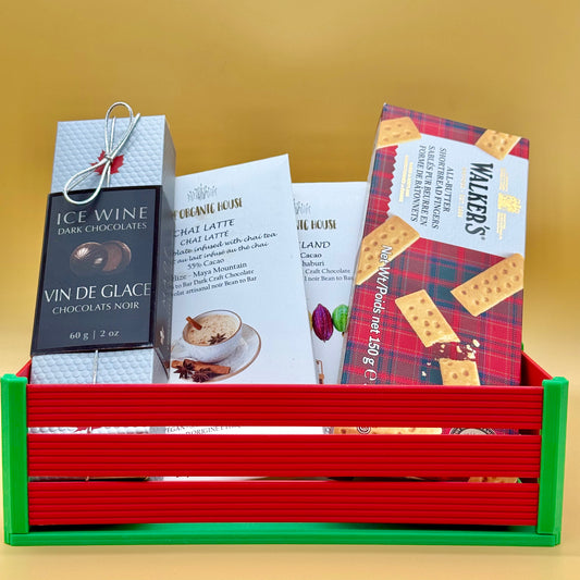 Icewine & Chai Cozy Treat Tray