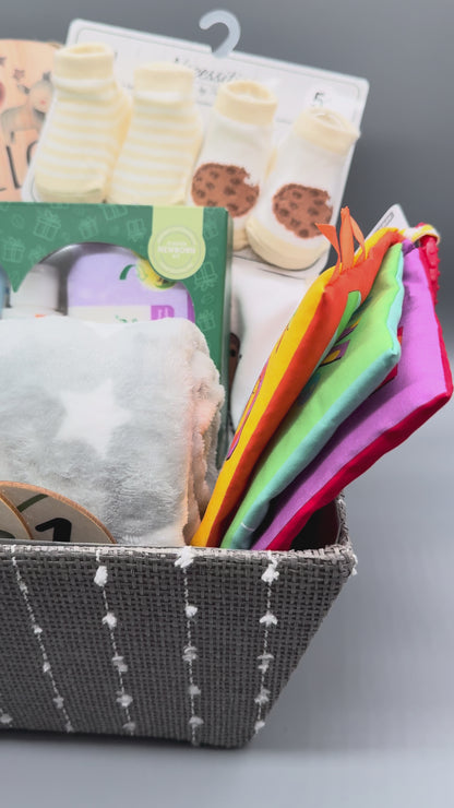 Hello World Gift Basket - Neutral